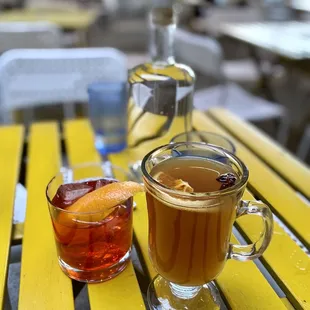 The devil in cider, negroni Montana