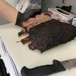 Saturday special, Beef Ribs!