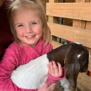 Get some goat cuddles in Mt. Pleasant, NC