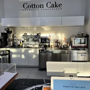 Interior main counter