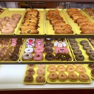 a variety of doughnuts