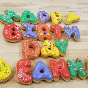 donuts, food, dough desserts