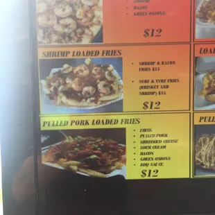 Current Menu - July 2019