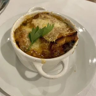 French onion soup