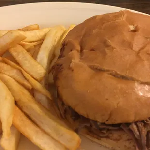 Brisket sandwich