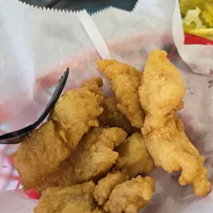 Side of catfish bites