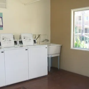 Two Laundry Centers Available 24 Hours