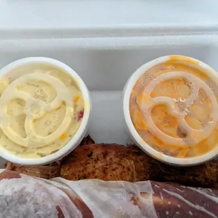 Potato Salad + Mac and Cheese Side