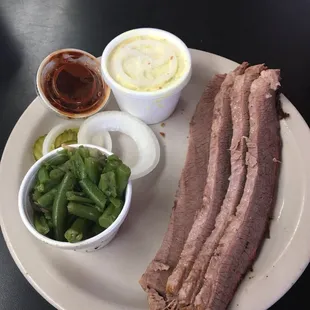 Lean brisket u can cut w/fork!