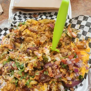 Colossal potato wedges