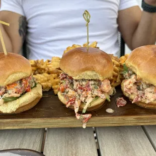 Lobster sliders