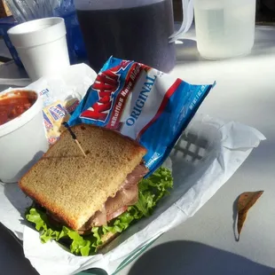 Cajun Roast Beef Sandwich