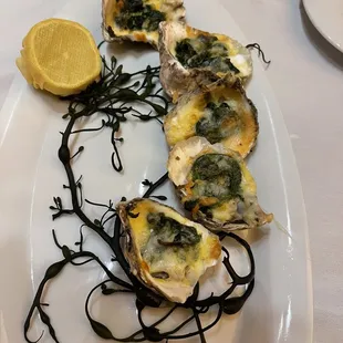 Oysters Rockefeller