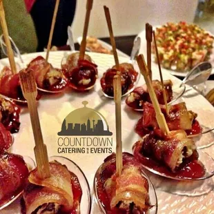 Bacon wrapped Asian Zing Chicken