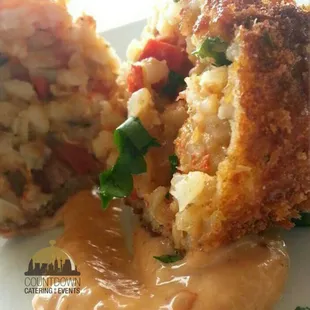 Honey Cajun Crawfish Balls