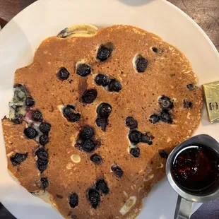 Blueberry pancake