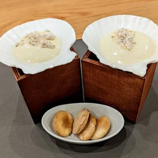 Modern Times: Clam, Potato, Bacon, Oyster Cracker | Instagram: @telephonesmoothie