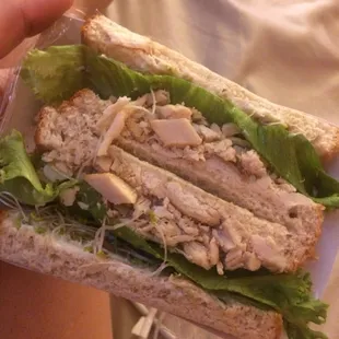 Chopped Chicken Sandwich