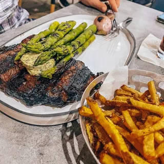 Wood Fired Rib Eye Steak