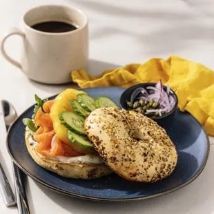 Everything Lox Bagel