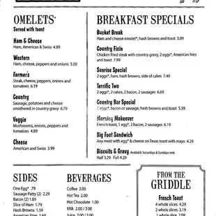Updated menu pictures.