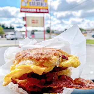 Bacon, Egg + Cheese