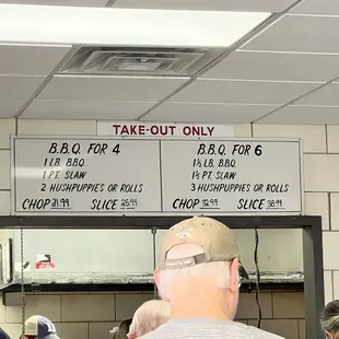 09SEP2023 Take Out only menu