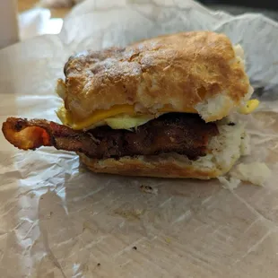 Bacon, egg, cheeeeese