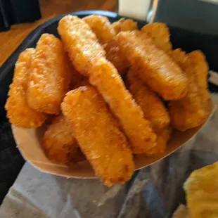 Huge portion of hash browns. Wow
