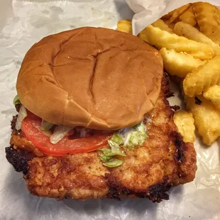 Fried Tenderloin Sandwich