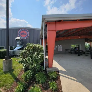 Front Entrance to Brewery.