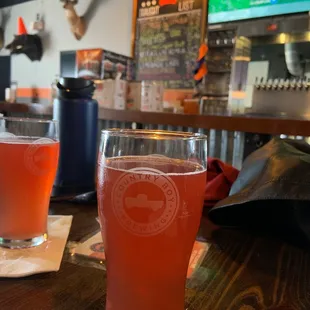 Raspberry lemon cider