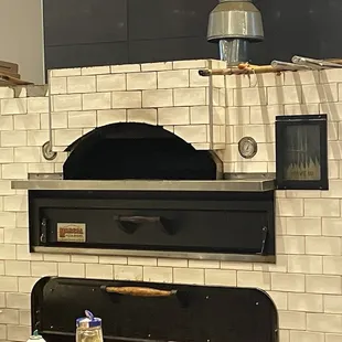 Wood fired pizza
