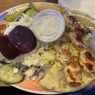 Chicken Souvlaki
