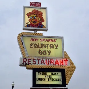 The sign always has a spelling or grammatical error.