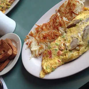 Veggie omelette
