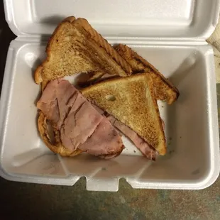 Stacked ham