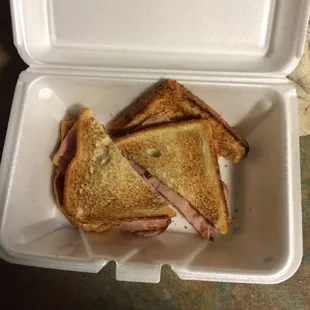 Stacked ham