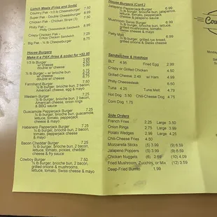 Menu 10/30/21