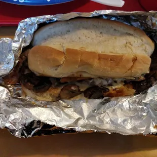 Philly Cheese Steak Sandwich