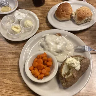 Chicken fried steak special $9.99