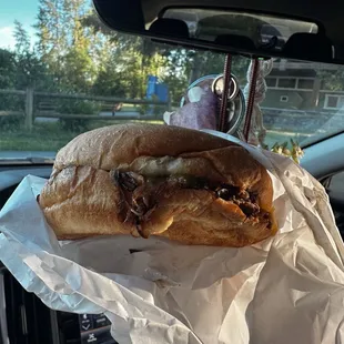 Fried Onion Burger