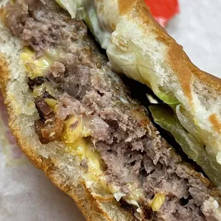 Bacon cheeseburger
