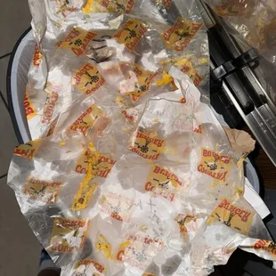 Grease in burgers