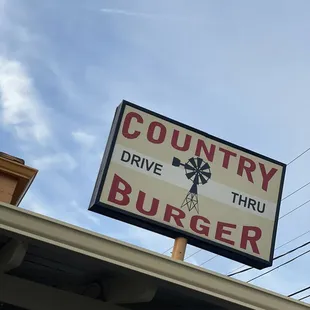 Outside marquee sign