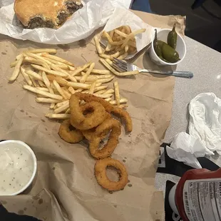 Onions rings n Fries!