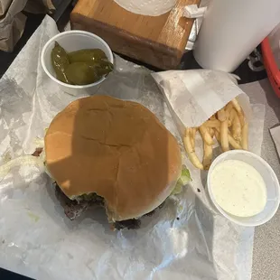 Burger burger Ranch!!