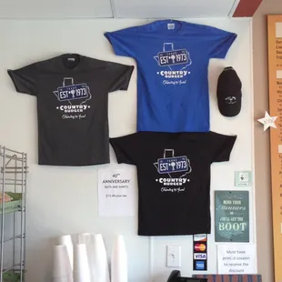 Grab a shirt while your there