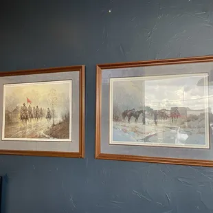 The blue and the gray