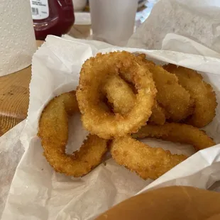 Onion rings - excellent!